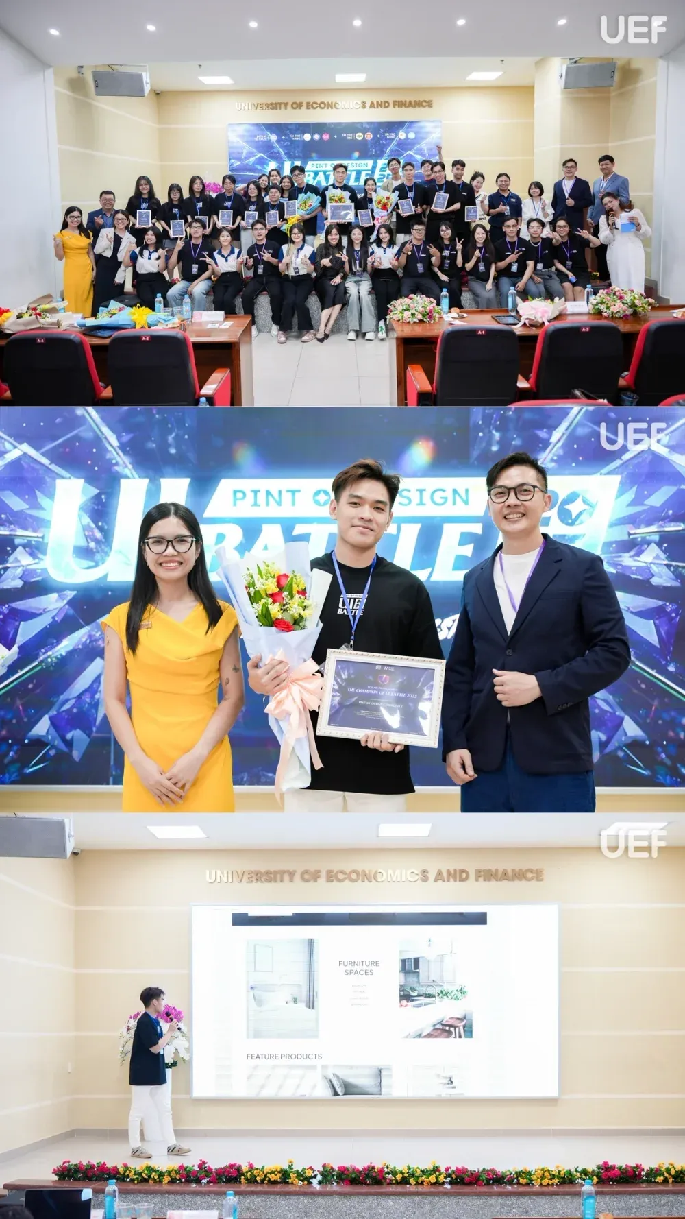 Moments from UI Battle with Kien Pham and the design community